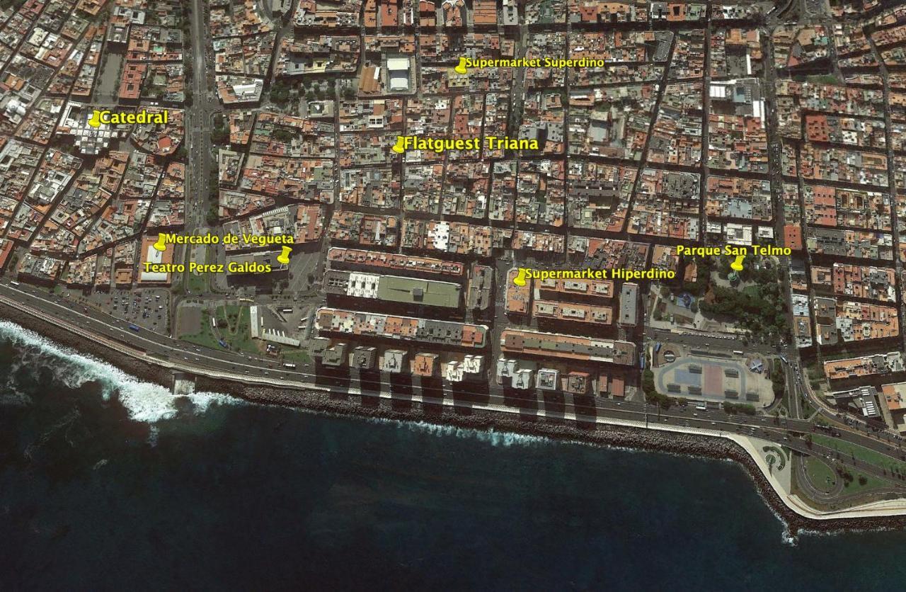 Flatguest Triana Lejlighed Las Palmas de Gran Canaria Eksteriør billede